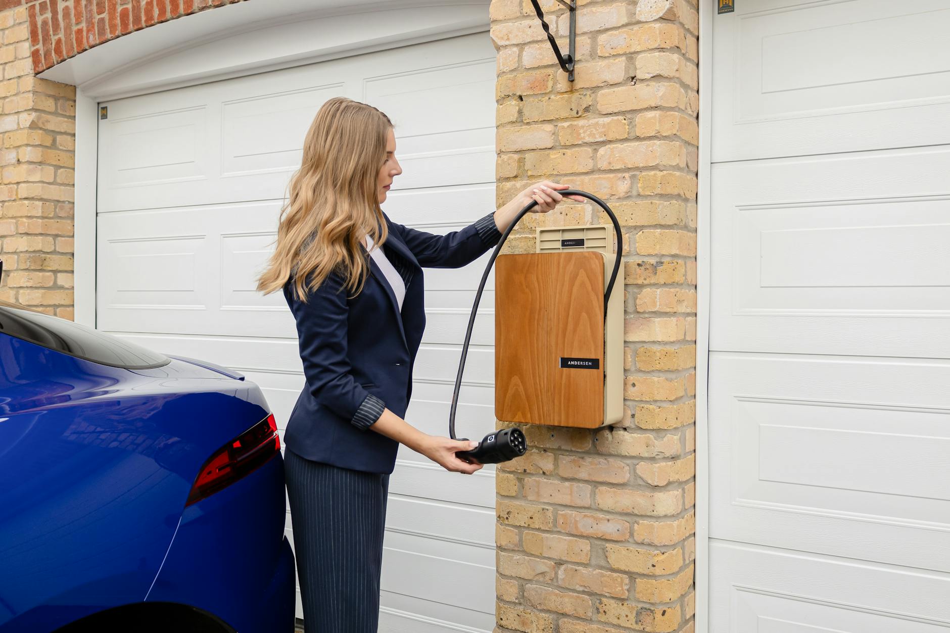 electric vehicle home charging station installation
