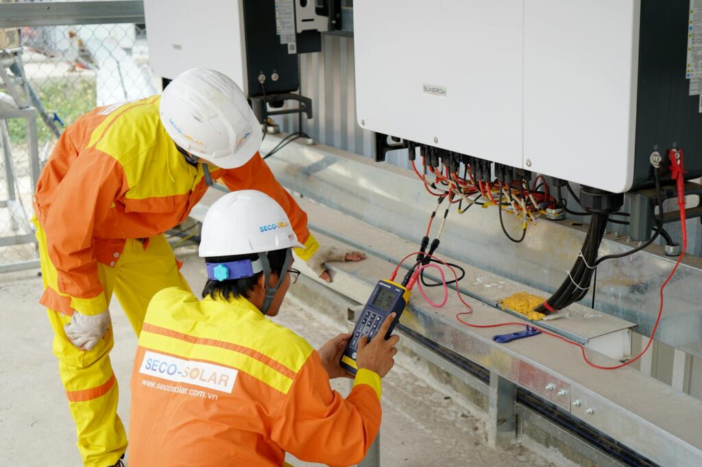 outdoor electrical cable installation weather resistant professional